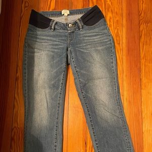 Jcrew maternity jeans size 27